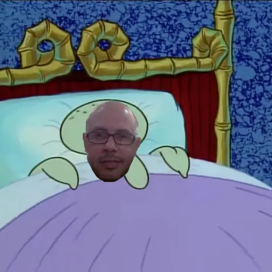 happy birthday, Squidward! meme | image tagged in memes | made with Piñata Farms meme generator