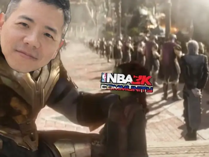 Thanos gives Gamora a switchblade meme | image tagged in memes | made with Piñata Farms meme generator