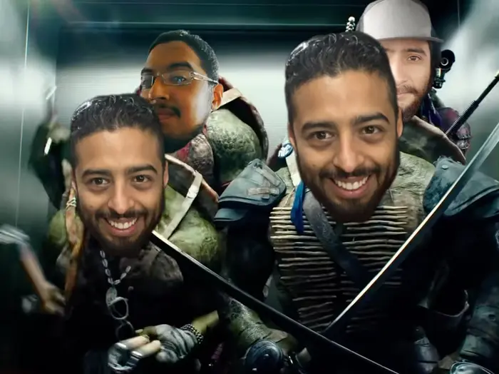 Teenage Mutant Ninja Turtles - Elevator Freestyle Scene meme | image tagged in memes | made with Piñata Farms meme generator