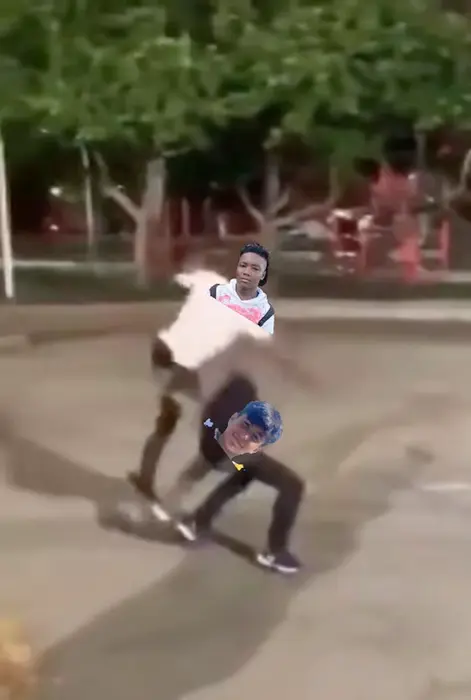 Street fight meme | image tagged in memes | made with Piñata Farms meme generator