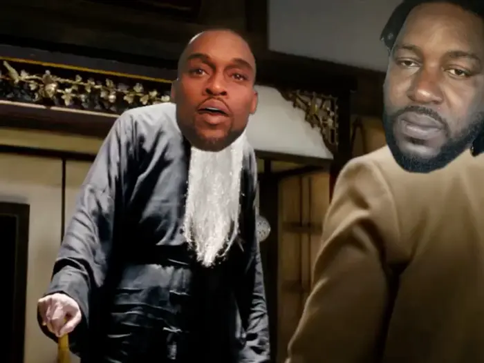 You? Me? Him? - Rush Hour 3 meme | 🤣😂😂🤣 | image tagged in memes | made with Piñata Farms meme generator