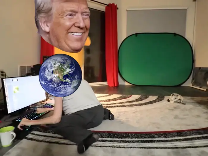 I’M BEING CHASED! - Ricky Berwick meme | image tagged in memes | made with Piñata Farms meme generator