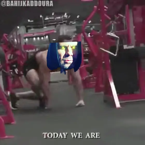 dude in the gym like a gorilla meme | image tagged in memes | made with Piñata Farms meme generator