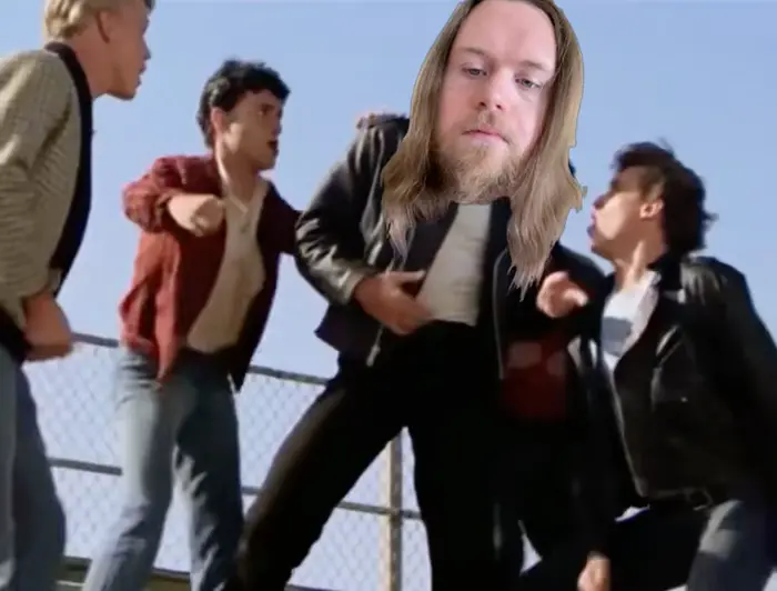 Grease - Summer Nights meme | image tagged in memes | made with Piñata Farms meme generator