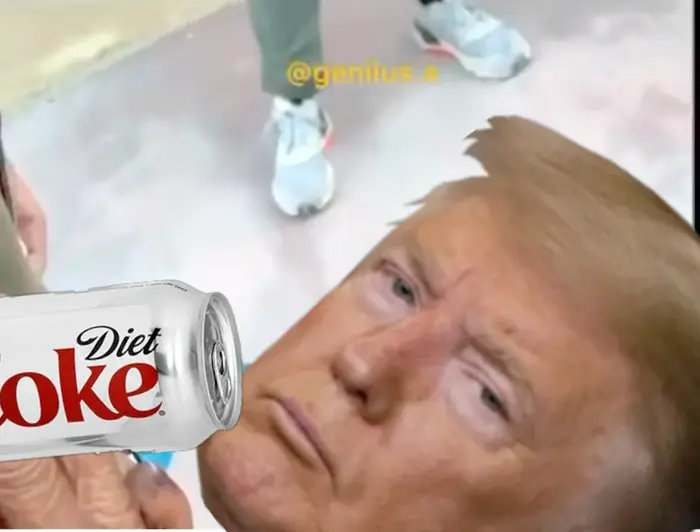 monkey drinks soda meme | image tagged in memes | made with Piñata Farms meme generator