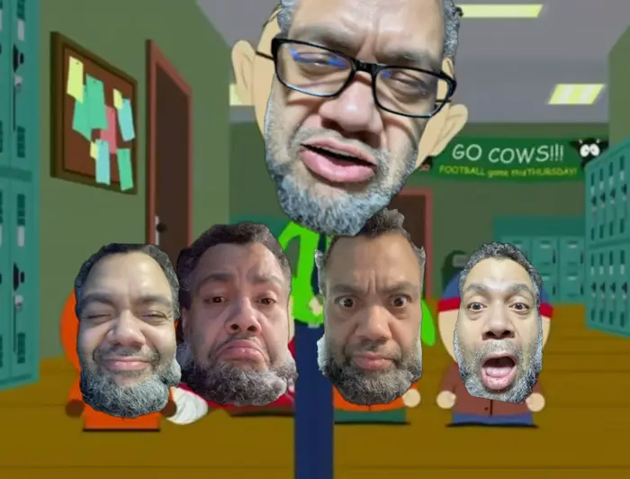 Mr. Mackey shits himself 2 meme | image tagged in memes | made with Piñata Farms meme generator