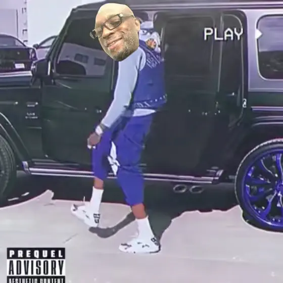 Blueface shows off his crip walking skills meme | image tagged in memes | made with Piñata Farms meme generator