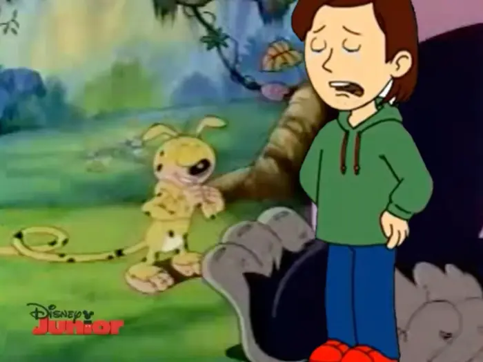 In other words, YOU STINK! meme | Boris Gets Grounded by Marsupilami! | image tagged in memes | made with Piñata Farms meme generator