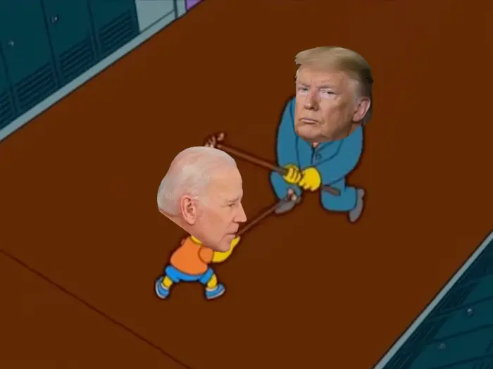 The Simpsons - Bart VS Principal Skinner meme | image tagged in memes | made with Piñata Farms meme generator